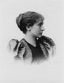 Portrait of Chicago Poet, Harriet Monroe