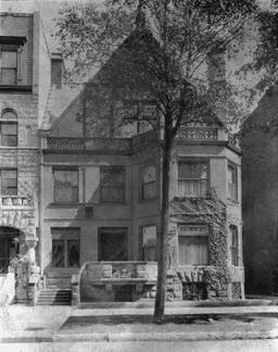 Portrait of the Hale House where Swamiji stayed in 1893