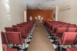 interior shot of shrine and lecture room of the Westside New York Center