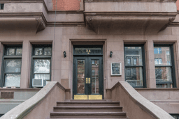 Exterior street view of the Westside New York Center entrance, modern