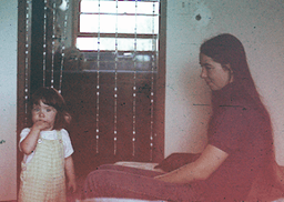 Sita and Christopher Mitchell (now Swami Arupeshananda)
